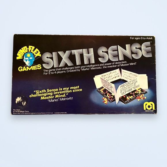 Vintage 1978 Mego Corp Mind Flex Sixth Sense Game Complete - Picture 7 of 10